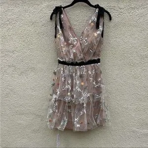 Self-Portrait Dresses Self Portrait Star Embellished Mini